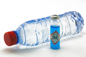 wasserflasche gift