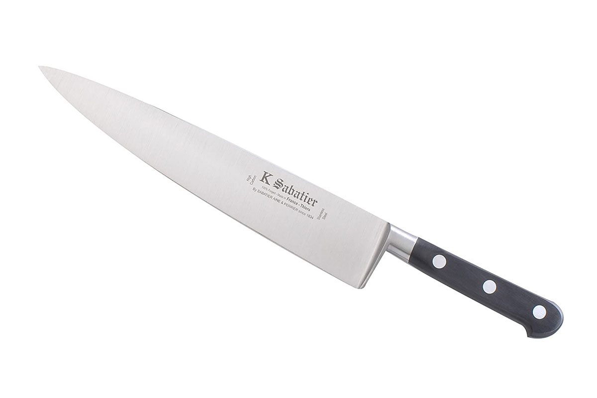 French Sabatier razor sharp chef's knife