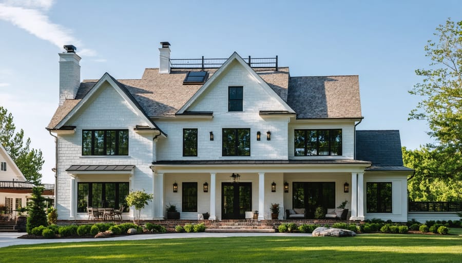 Homeowner using smartphone to photograph and document wall changes in their house